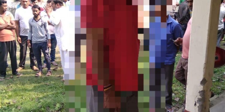 ভোটের মুখে বিজেপি নেতার ঝুলন্ত মৃতদেহ উদ্ধারে উত্তেজনা